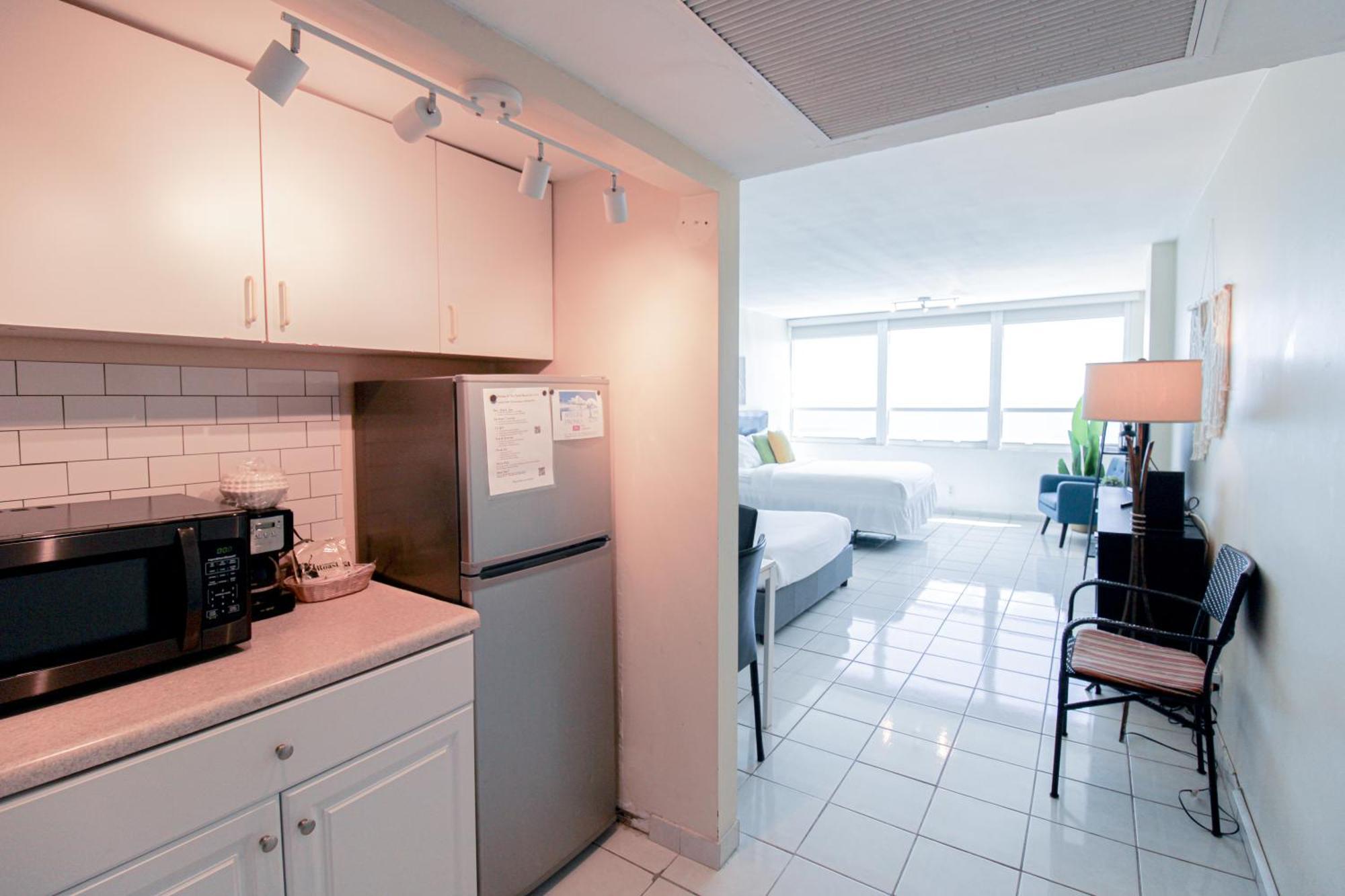 Castle 1733 Ocean View Studio With Direct Beach Access, Pool, Tennis & Free Parking 迈阿密海滩 外观 照片