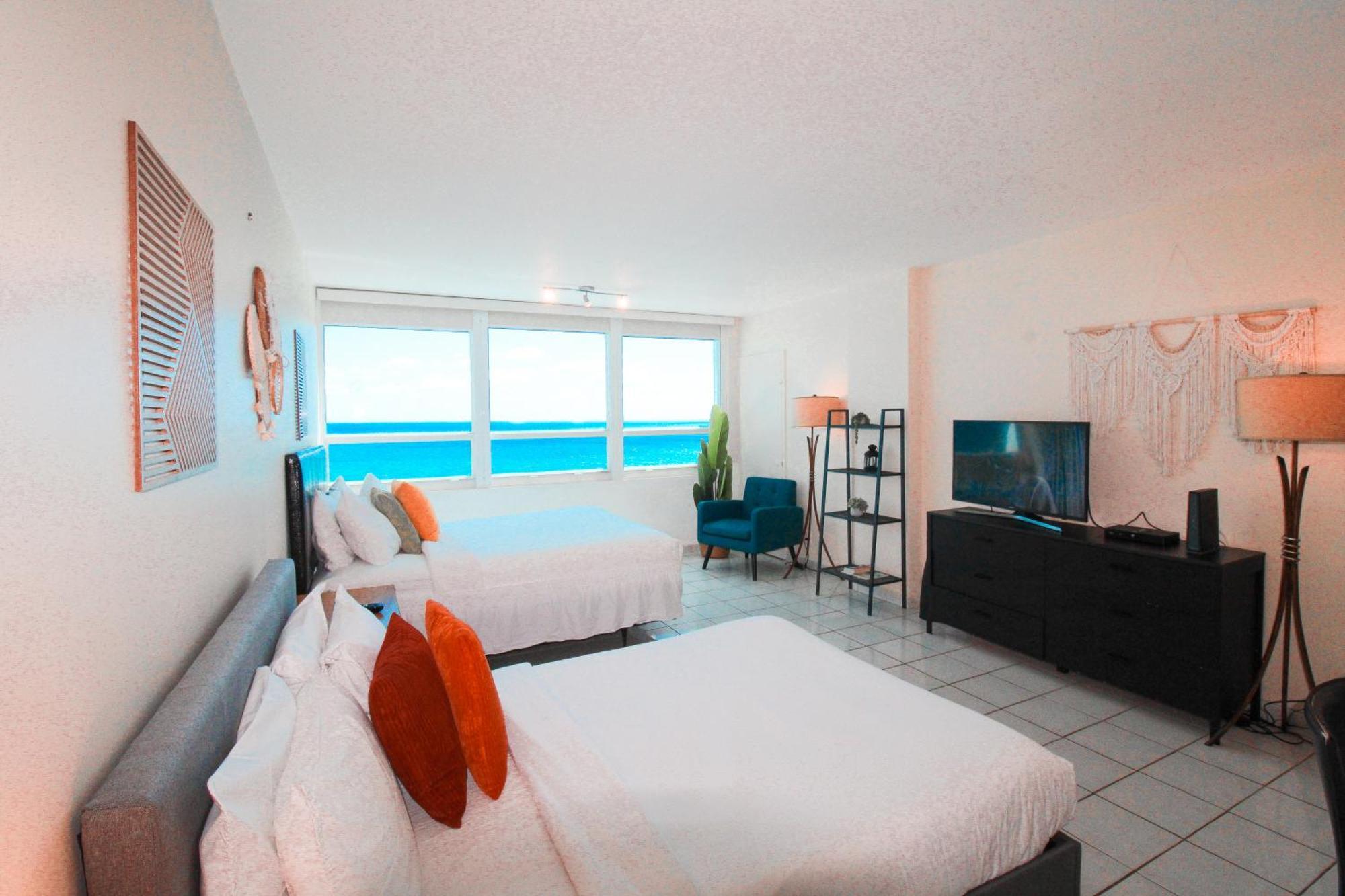 Castle 1733 Ocean View Studio With Direct Beach Access, Pool, Tennis & Free Parking 迈阿密海滩 外观 照片